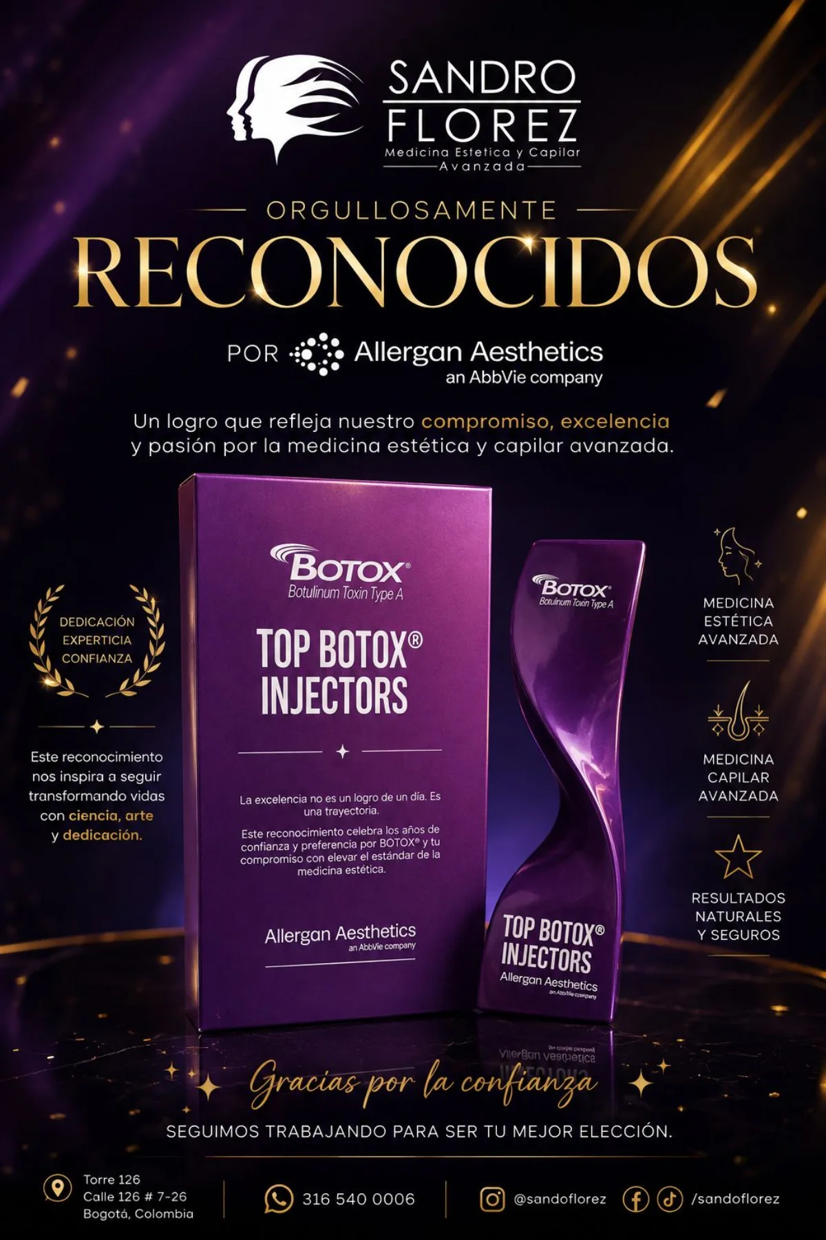 TOP BOTOX® Injectors recognition – Allergan Aesthetics